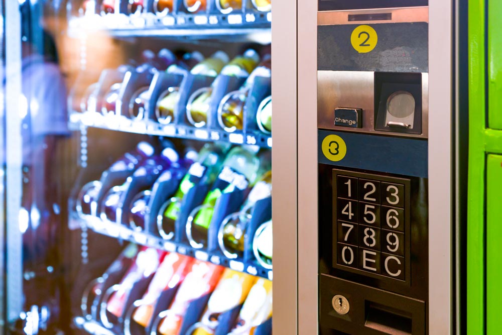 Varuautomat med dryck